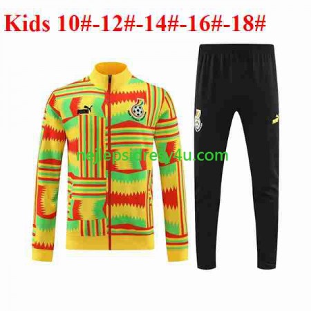 Teplákové Soupravy Ghana Dětské Žlutá 2023/24